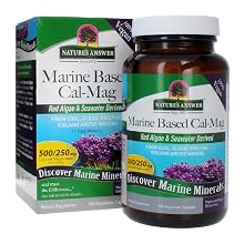 Marine, Calcium, Magnesium, Nature's Answer, Seawater, Coral, Lifestyle, Healthy