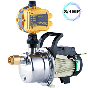 TDRRICH 34HP water pressure booster pump with Smart Controller for whole house