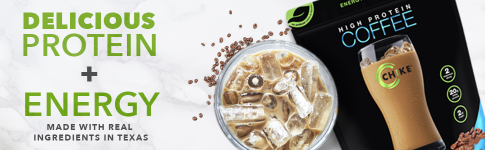 Delicious Protein + Energy made with real ingredients in texas