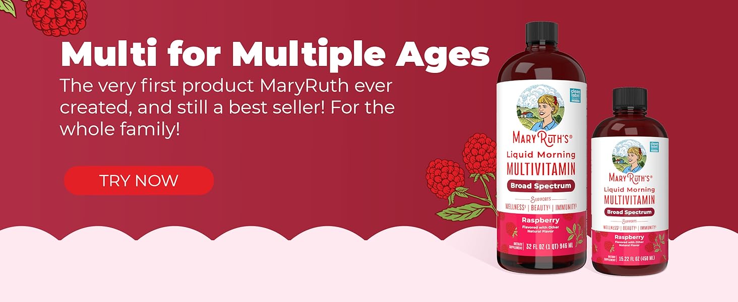 Pair with MaryRuth&amp;#39;s Morning Multivitamin