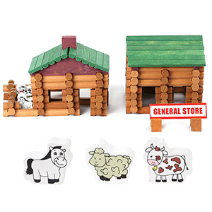 wooden logs toy