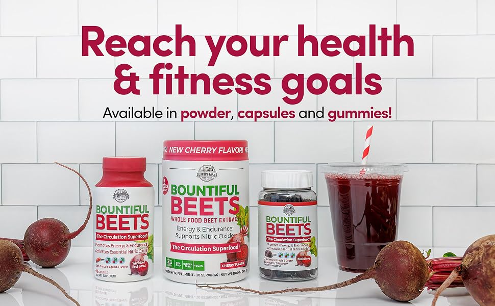beets gummies and capsules greens wholefood beet extract cherry flavor powder healthy