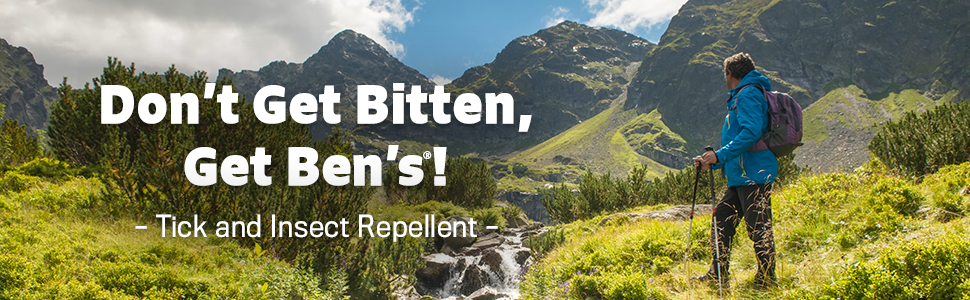 Don't Get Bitten, Get Ben's! Tick and Insect Repellent