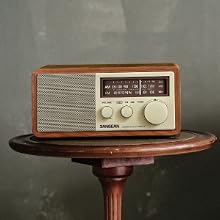 WR-11, Sangean, SANGEAN, am, fm, tabletop, portable, wood, classic,