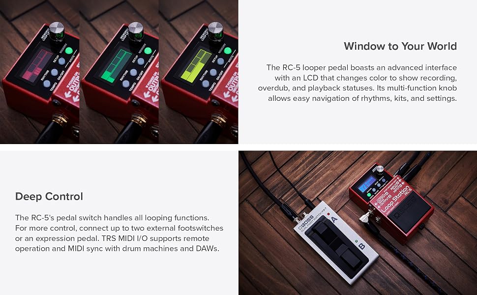 looper, boss, loop station, rc, rc-5, ed sheeran, guitar, bass, keyboard, pro, MIDI, rhythm, drums