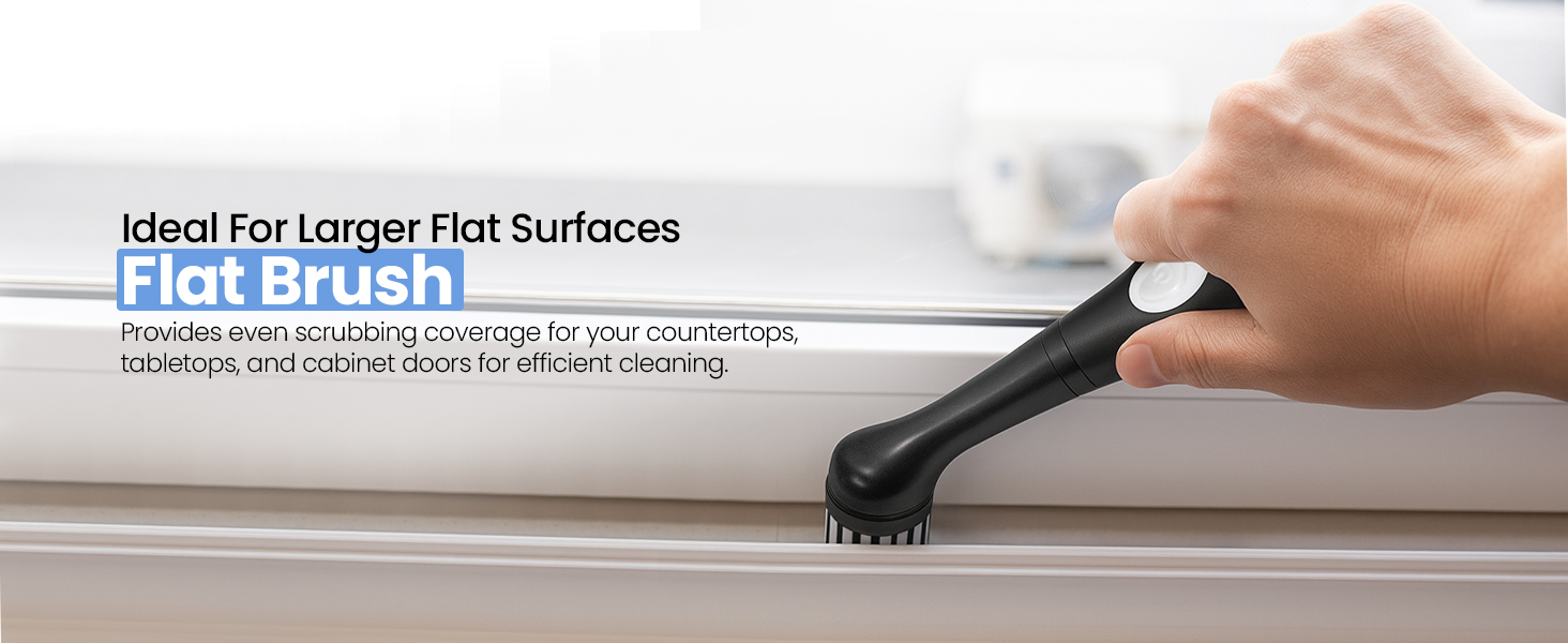 Stiff bristle grout brush for deep cleaning
