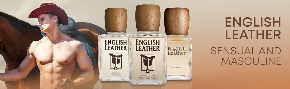dana classic fragrances english leather sandalwood aftershave cologne splash gift set soap on a rope