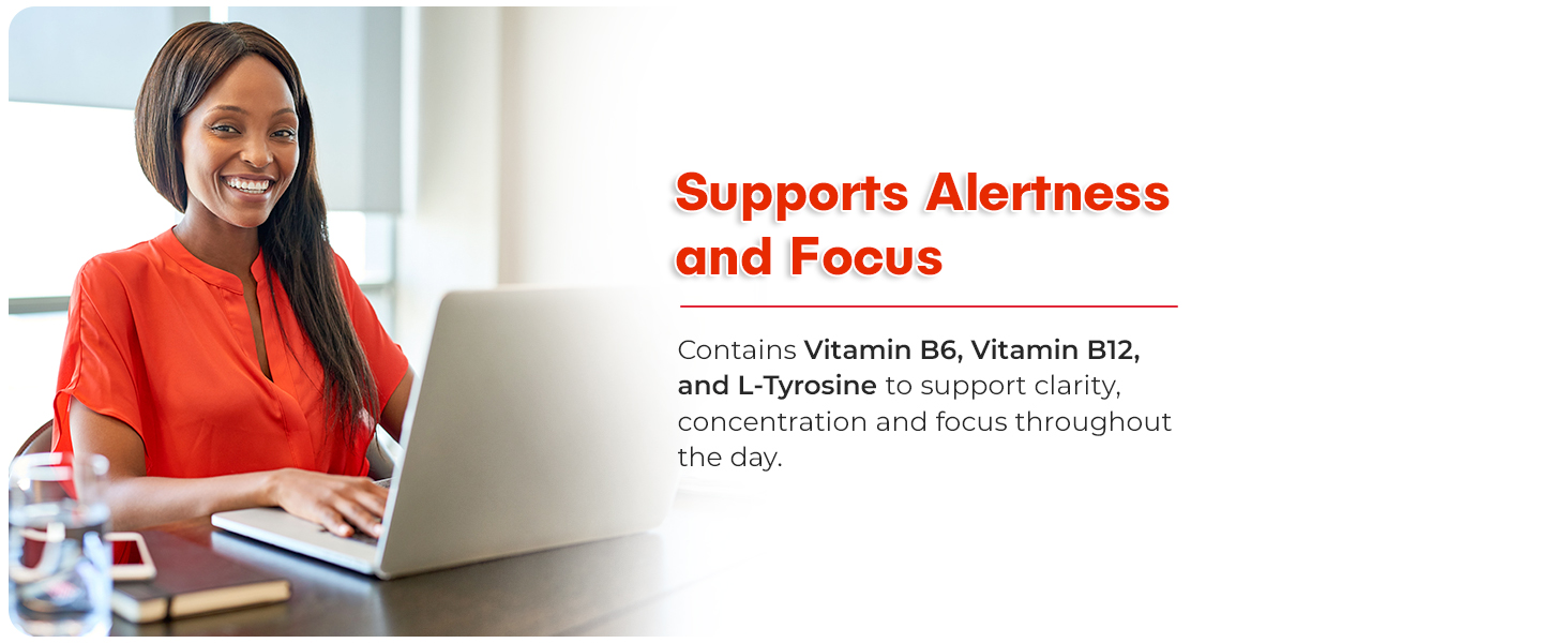healthy energy supplement, natural focus support