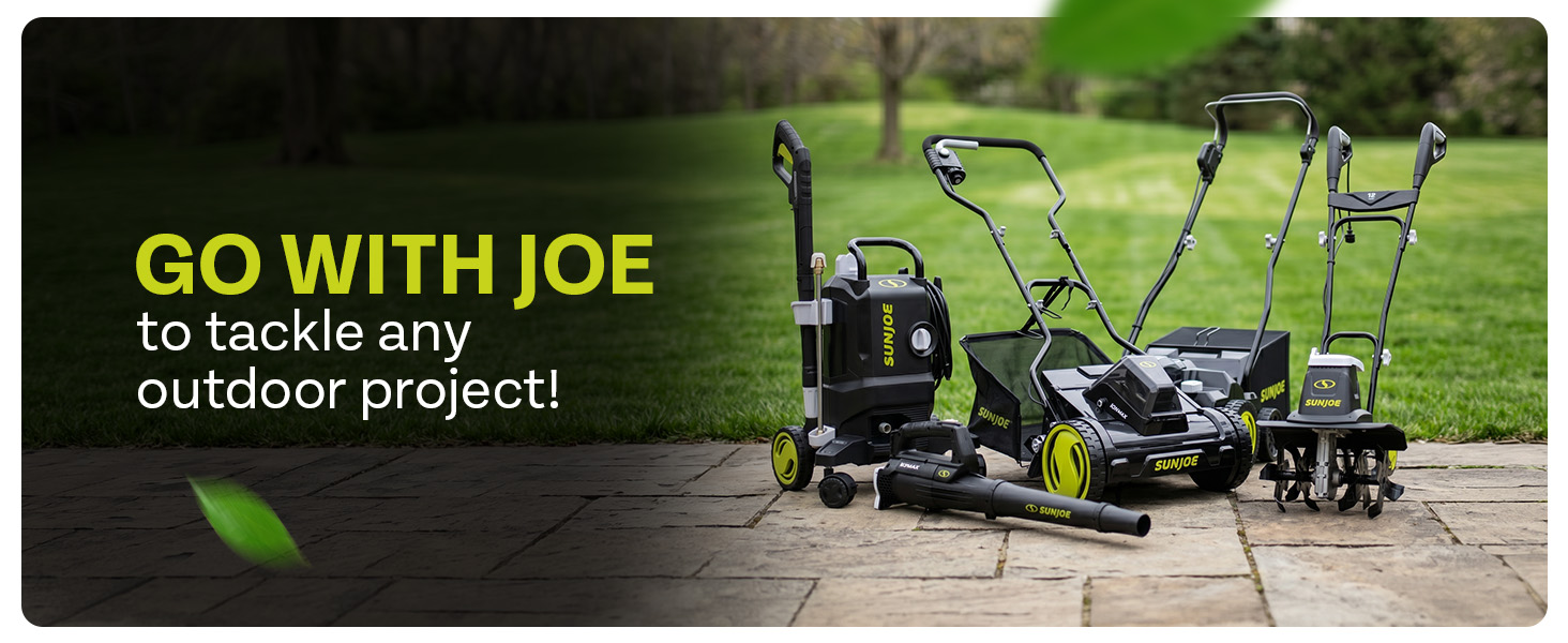 Go with Joe to tackle any outdoor project!