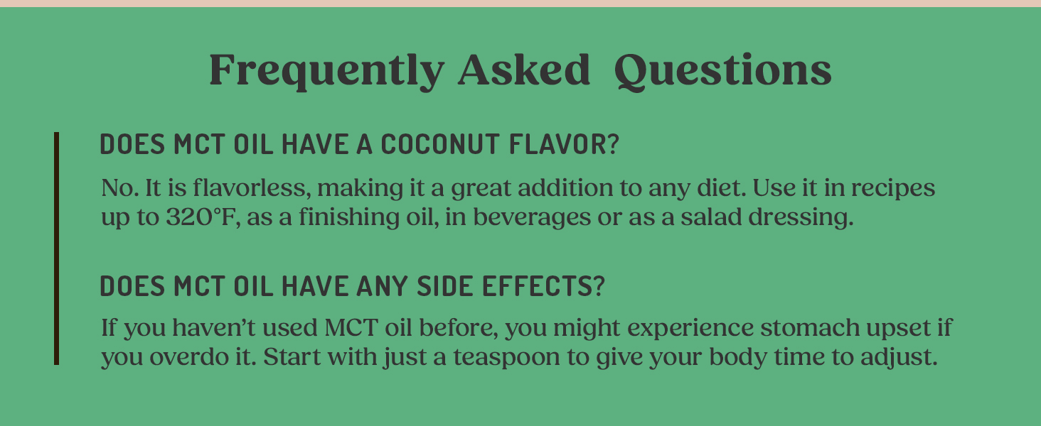 questions. it is flavorless and use it in recipes no side effects