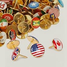 Push Pin Globe