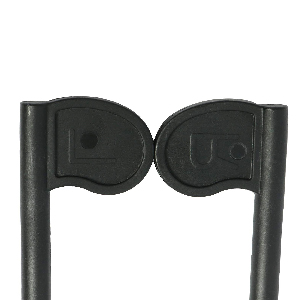 NovelBee Pair Adjustable Locking Foot Braces Pedals Foot Pegs for Kayak Boat Direction Control