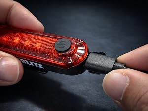 red bike light bicycle rear tail rechargeable safety back led luces bicicleta taillights cycling