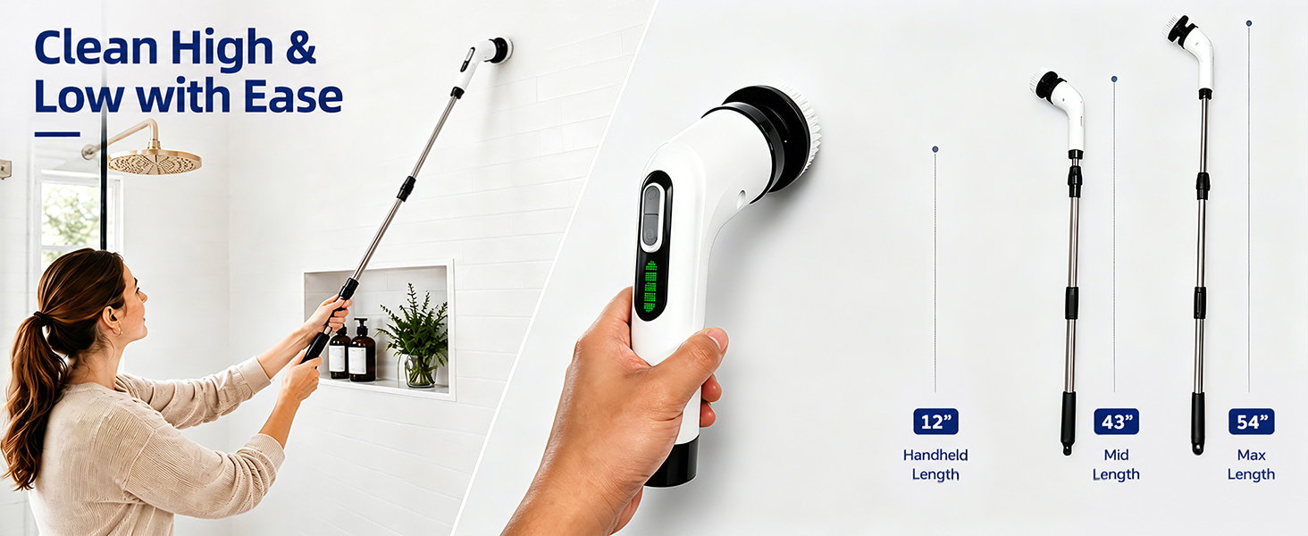 spin scrubber for cleaning bathroom electric spin scrubber cordless tub and tile scrubber