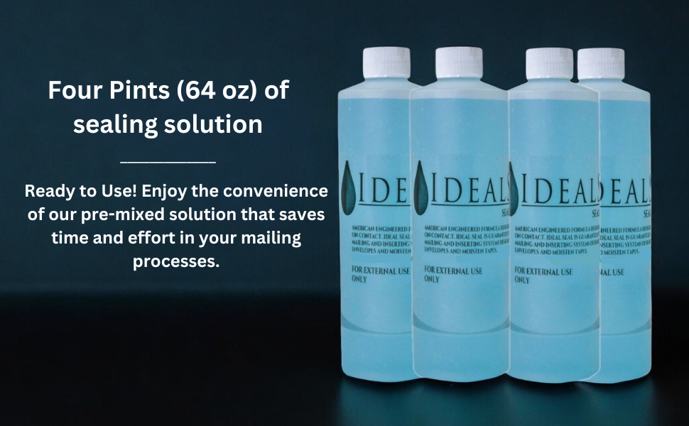 Idealseal four pints of sealing solution