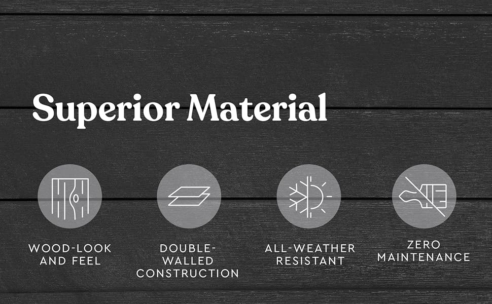 superior resin material