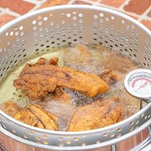 loco turkey fryer pot kit qt crab boiler basket stand cooker quart seafood boiling outdoor fryers