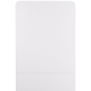 Commercial grade white plastic folding table