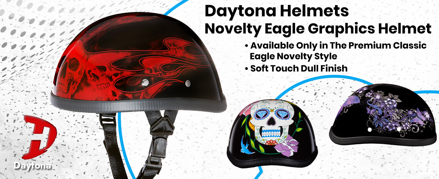 Novelty Eagle Graphics helmet