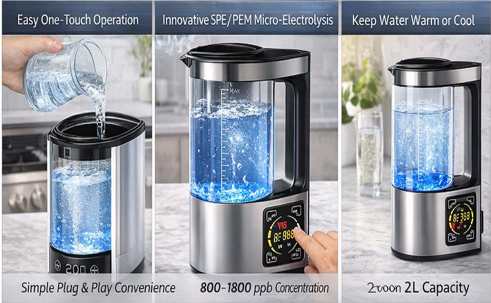 Hydrogen Rich Water Machine