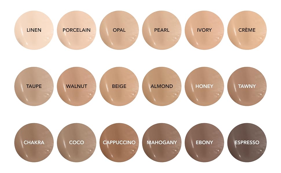 AVAILABLE IN 18 SHADES
