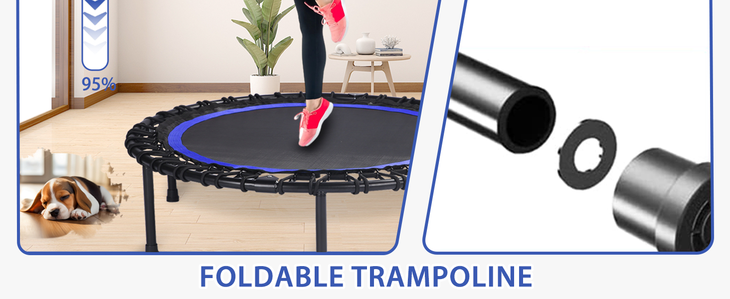 mini trampoline for adults fitness