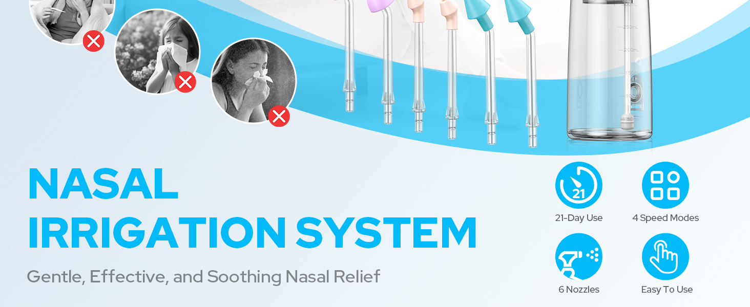 nasal flush system