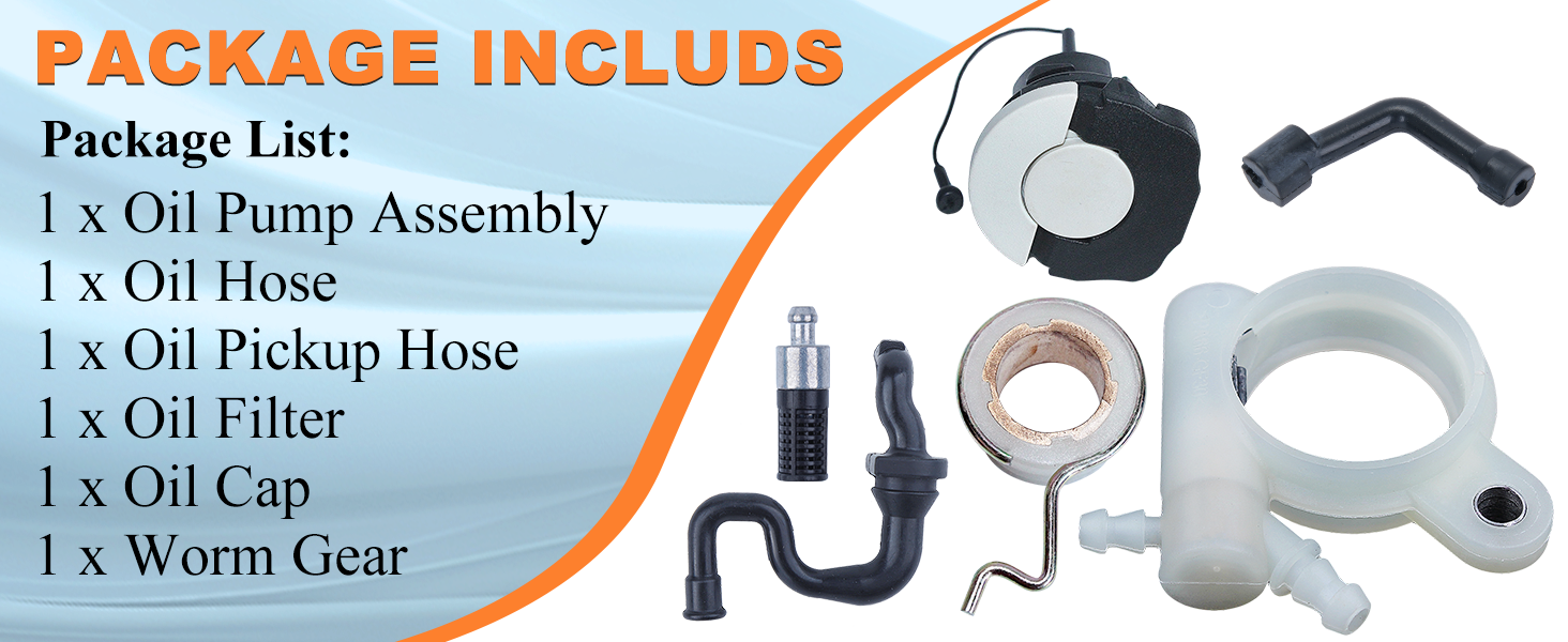 ms251 chainsaw oil pump kit