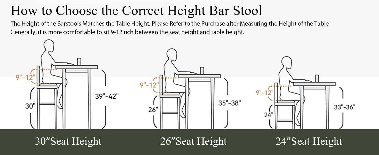 Aklaus Metal Bar Stools Set of 4