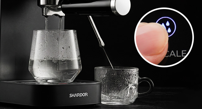 One-touch descaling