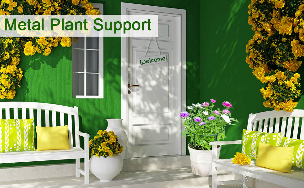 metal plant support stake