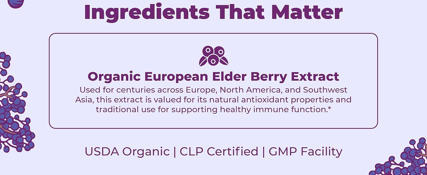 Ingredients that matter