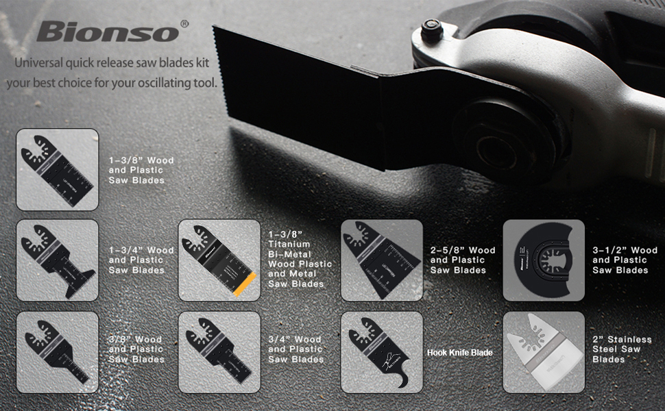 oscillating tool blades 40