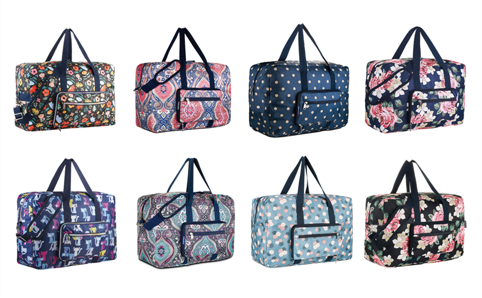 Floral duffle bag for women