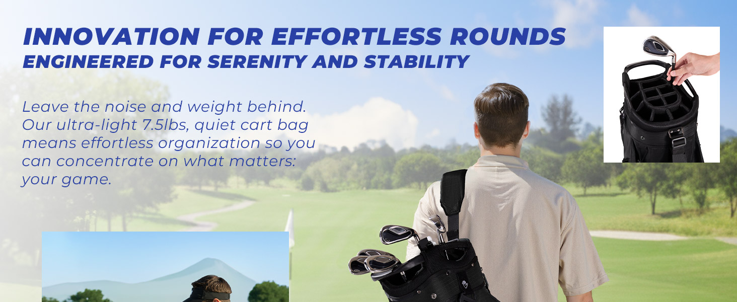 golf cart bags for men