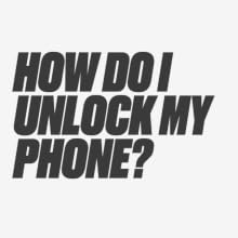 how do i unlock my phone