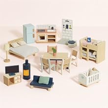 ME040 luxury dolls house starter complete furniture set