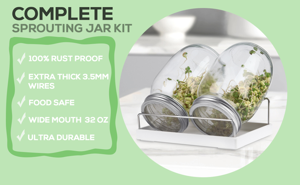 Sprouting jar