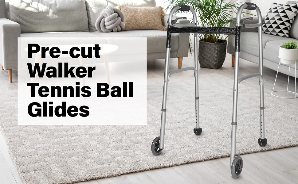 Pre-Cut Walker Tennis Ball Glides