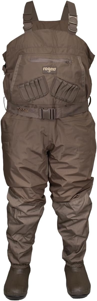 Rogers Toughman 2-in-1 Insulated Breathable Waders in Habitat size 15 Regular