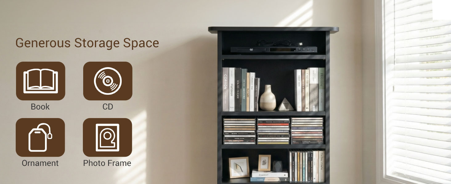 Generous Storage Space