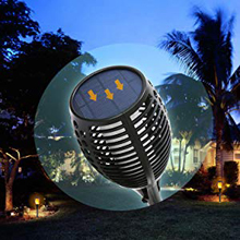 Gold Armor Tiki Pathway Torch Lights