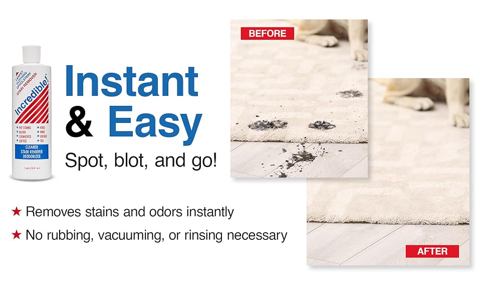 Instand &amp;amp;amp; Easy Incredible Stain Remover