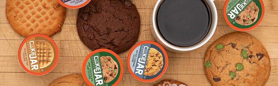 cookie jar coffee k cups