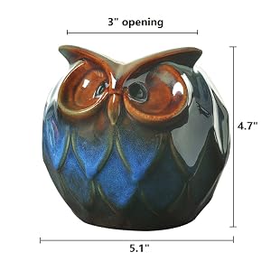 animal plant pot decor