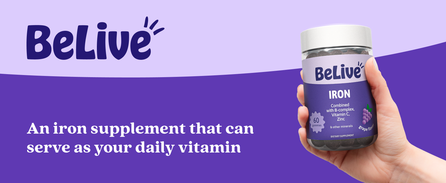 Iron supplemet with multivitamind for energy boosting and red cell production