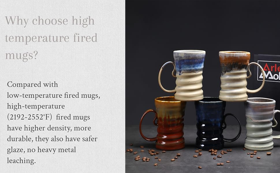 reactive glaze mug