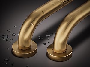2 Pack 16-Inch Anti Slip Shower Handles for Elderly