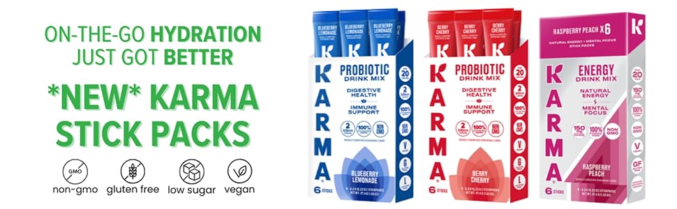 Karma Water Stick Packs