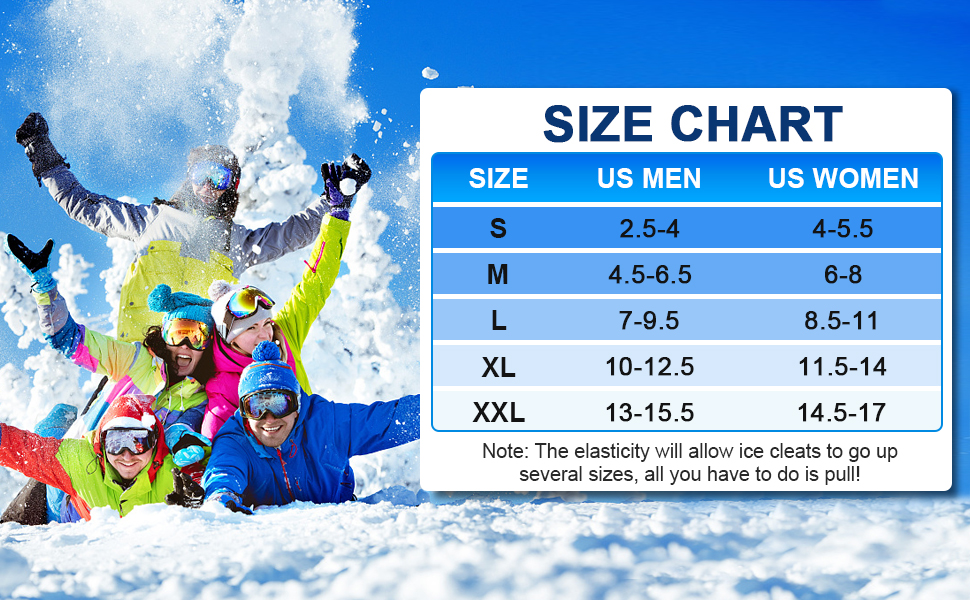 Walk Traction Cleats Rubber Crampons